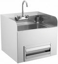 Commercial Wall Mount Hand Sink 18-1/4 in. x 17-5/8 in. by AmGood