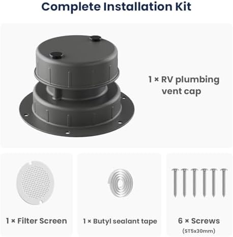 Safoner Aluminum RV Roof Vent Cover- Metal Replacement - Image 6