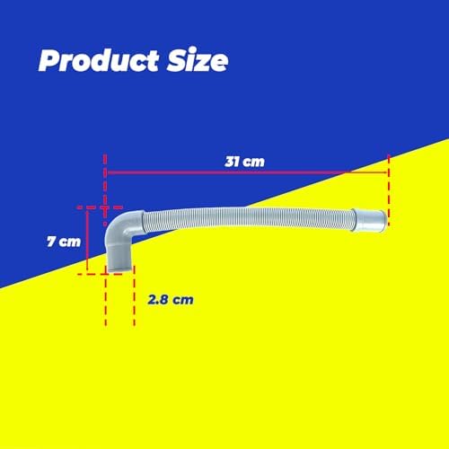 Dishwasher Drain Hose for Midea, 12.2 x 1.1 x 2.8 inches - Image 4