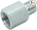 2 Pcs 1/4" NPT Pipe Female X M12X1.25 Male Metric Adapter Fitting Oil Fuel Air by CDQBWKJGFJ