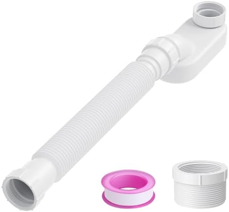 Low Profile Flexible Bathtub Shower Drain Pipe Kit by Unknown