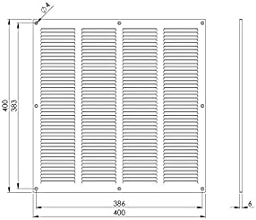 14x14 inch Vent Cover - Image 2