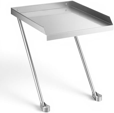21" x 18" Commercial Stainless Steel Detachable Drainboard by Mix.Home