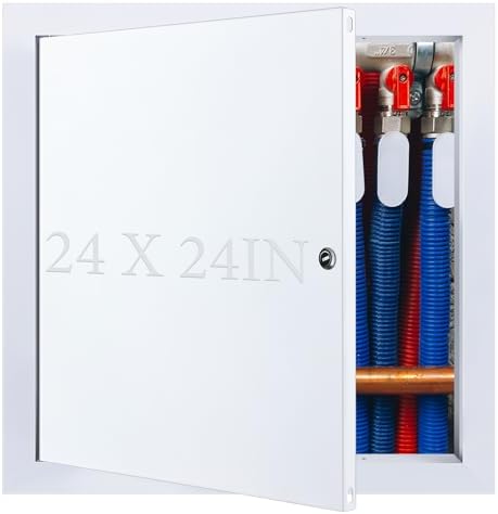Gisafai Aluminum Access Panel for Drywall, 24 x 24 Inch by Gisafai