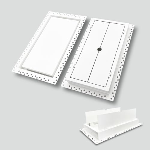 Flush Wall Vent Cover 8x14 Inch by DDPow