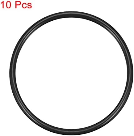 uxcell Nitrile Rubber O-Rings 65mm OD 58mm ID 3.5mm Width, Metric Nitrile - Image 2