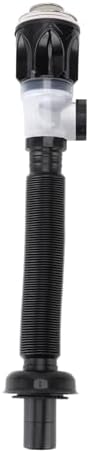 Sink Drain Pipe, Flexible P Trap Drain Kit, Anti Clogging Basket Filter - Image 2
