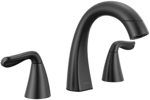 Delta Arvo Matte Black Bathroom Faucet by Unknown