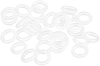 uxcell Silicone O-Ring, 9mm OD, 5mm ID, 2mm Width, VMQ Seal Rings Gasket by uxcell