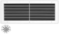 30" W X 10" H Aluminum Adjustable Return/Supply HVAC Air Grille by HVACPremium