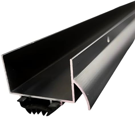 U Shaped Aluminum Door Bottom Sweep by KCHardware