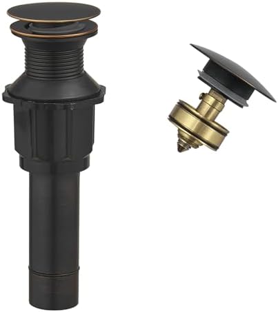 Pop Up Bathroom Sink Drain Assembly Without Overflow by Bathfinesse