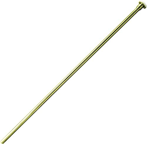 Westbrass A105KFH-01 5/8" x 3/8" OD x 20" Flat Head Toilet Riser Supply Line Kit - Image 2