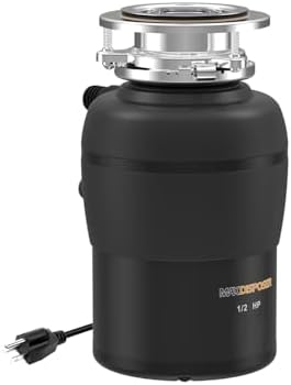Garbage Disposal 1/2 HP Easy install Quiet by MAXDISPOSER