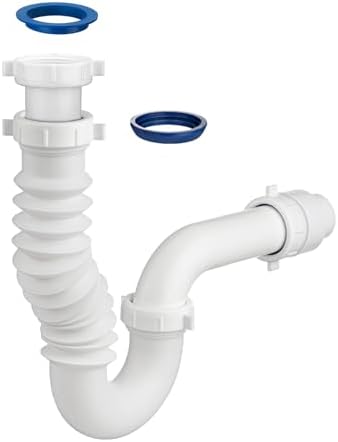 Yariwiz White P Trap 1-1/2 Inch by Yariwiz