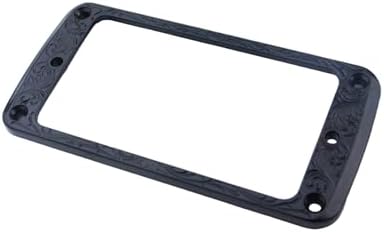 Guyker Metal Flat Humbucker Cover, Pickup Mounting Ring Set - Image 2