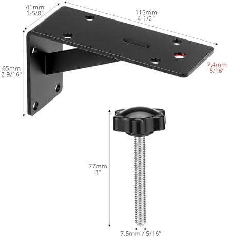 QWORK Undermount Sink Bracket, 4 Pack Sink Support Repair Kit - Image 6