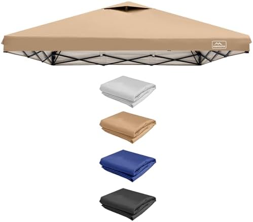 8x8 Replacement Top Pop Up Canopy Tent Cover Roof by KAMPKEEPER