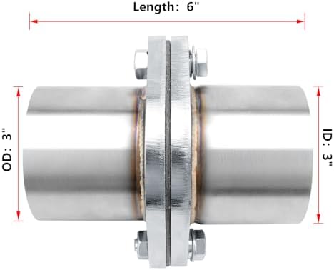 LCGP Exhaust Flange Repair Piping Kit 3" ID to 3" OD - Image 2