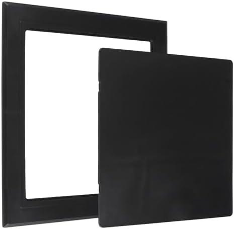 Self Adhesive Access Panels, 1 Pack Surface-Mounted Wall Hole Cover Inspection by UFURMATE