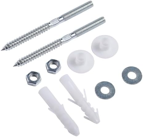 Stainless Steel Wall Mount Basin Sink Fitting Kit M8x110mm Bathroom Hardware - Image 6