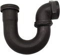 Westbrass D402LA-12 1-1/2" Brass LA Code P-Trap, Oil Rubbed Bronze by Westbrass