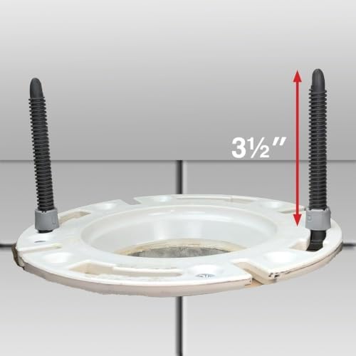 One-N-Done Premium 3.75" Toilet Bolts: Toilet Flange Repair Kit, Locking Bolt - Image 3