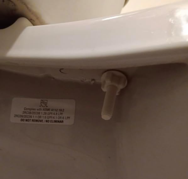 Rocky Mountain Goods Toilet Seat Bolt Replacement Screw Kit - Image 6