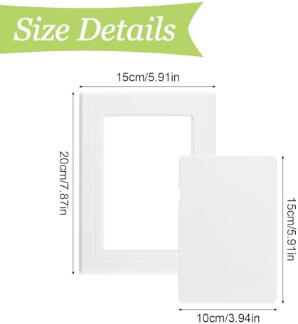 2Pcs Self Adhesive Access Door Panels, 4 x 6 inch Surface-Mounted Wall Hole - Image 2
