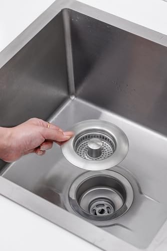 Kitchen Sink Drain Strainer Stopper, Fits 3-1/2 Inch, 2 Pack - Image 4