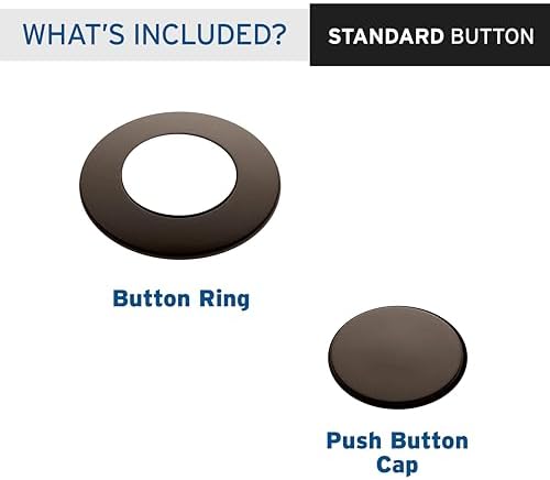 InSinkErator STC-ORB SinkTop Switch Push Button, Oil Rubbed Bronze | Compatible - Image 2