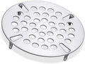 3-1/2" Mop Sink Drain Strainer for Commercial Sink Drain Cover by Phivan