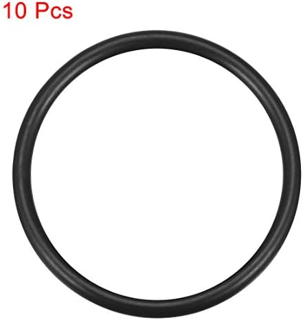 uxcell 10pcs 49x42x3.5mm Nitrile Rubber O-Rings Metric Sealing Gasket - Image 2