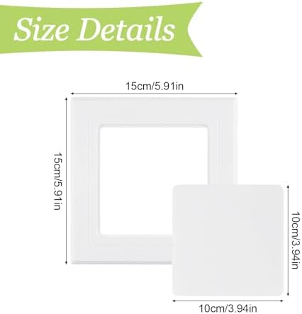 2Pcs Self Adhesive Access Panels, 4 x 4 inch Surface-Mounted Wall Hole Cover - Image 2