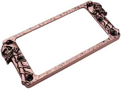 Guyker Metal Flat Humbucker Cover, Pickup Mounting Ring Set - Image 3