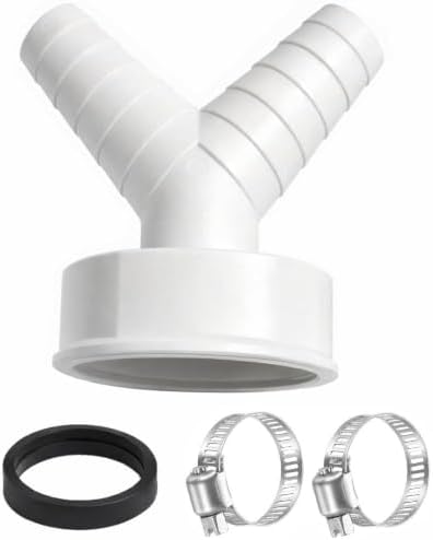 Sloped Anti-Backwater Drain Splitter Connector Two Size Options Fit Household by Begot
