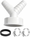 Sloped Anti-Backwater Drain Splitter Connector Two Size Options Fit Household by Begot