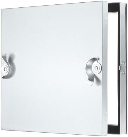 PATIKIL Galvanized Steel Access Panel, 12x12 Inch Insulated HVAC Duct Access by PATIKIL