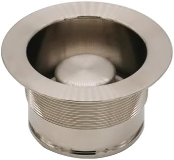Westbrass D2105-20 3-1/2" EZ-Mount Brass Kitchen Sink Waste Disposal Drain by Westbrass