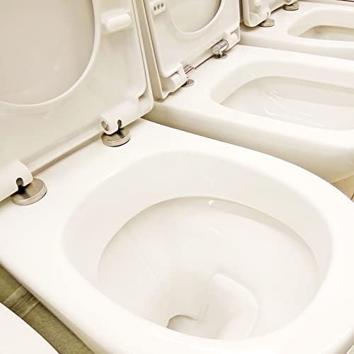 Toilet Seat Replacement Bidet Parts: 2pcs Seat Hinge Replacement Toilet Screws - Image 5