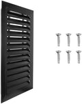 PATIKIL 22 x 12 Inch Gable Vent, 10 x 20 Inch Duct Opening Size by PATIKIL