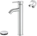Chrome Bathroom Faucet, Vessel Sink Faucets by Greenspring