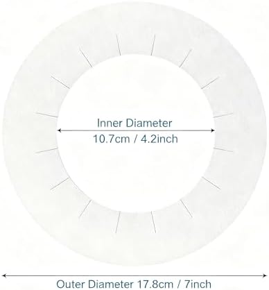 10 Pieces Clean Collars Ring for Wax Warmer, Universal Protective Collars for - Image 2