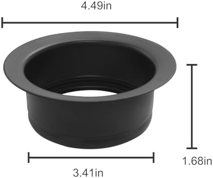 FLG-MTBLK for Insinkerator Kitchen Sink Flange for Insinkerator Kitchen Garbage - Image 5