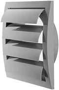 Repa Market ABS Plastic Gray 6 Inch Dryer Vent Cover Outside, 6 Inch Exhaust by RepaMarket