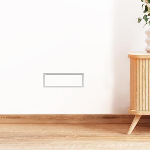 4x10 Inch Steel Recessed Flush Wall Vent Cover - Image 7