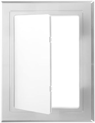 PATIKIL 8x6 inch Self-Adhesive Access Panel, ABS Plumbing Access Doors Easy by PATIKIL