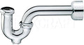 Highcraft 34I35-L P-Trap with Box Escutcheon, with Drain Plug, by Highcraft