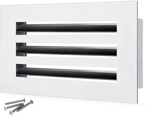 14x6 Modern AC Vent Cover, Decorative Air Vent Register Grille by Soknockk