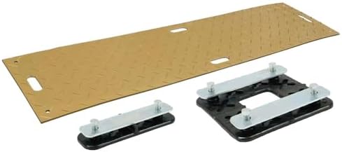 4 Pack 2' x 4' - 1/2" Heavy Duty Ground Protection Mats by MyteeProducts
